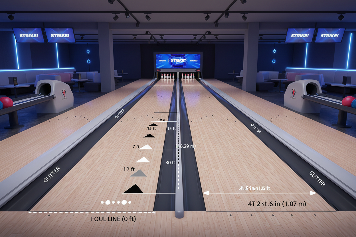 How Long Is a Bowling Alley Lane? Complete Guide