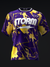 STORM - TROPICAL SURGE PURPLE GOLD - BOWLING JERSEY