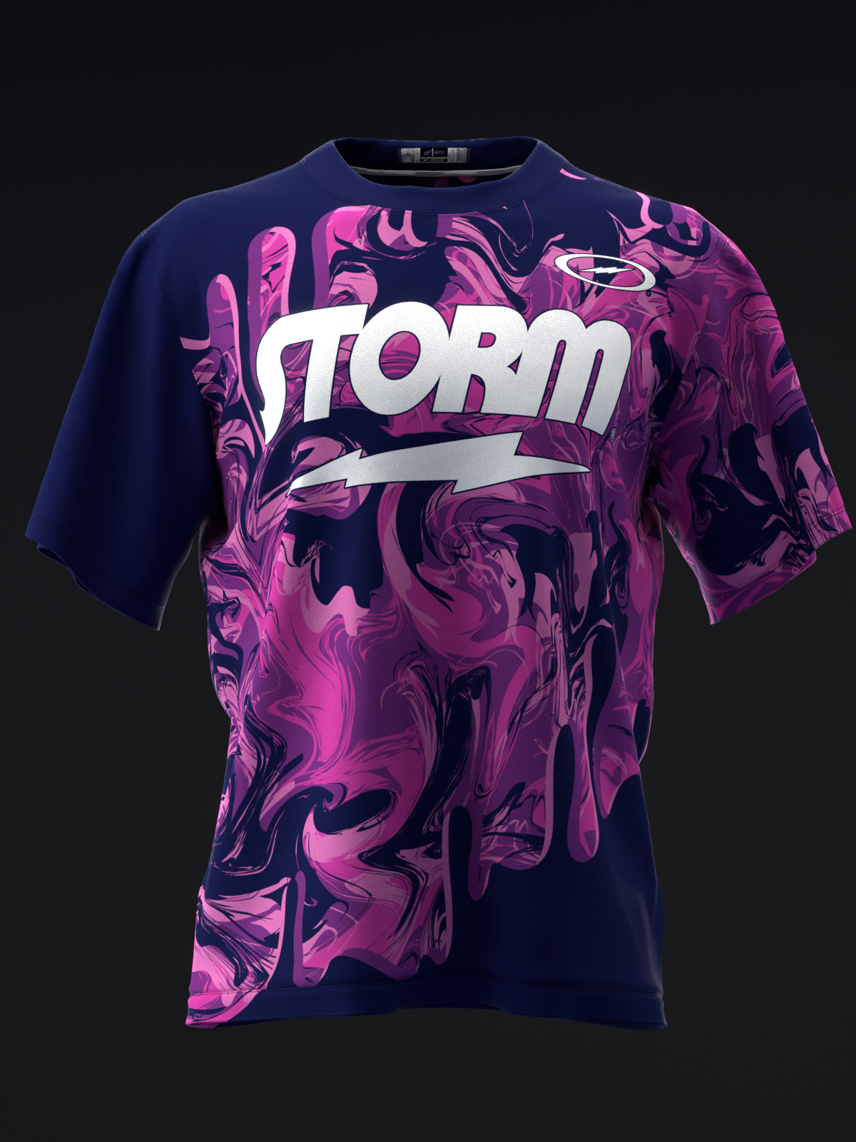 STORM - TROPICAL SURGE PINK PURPLE - BOWLING JERSEY