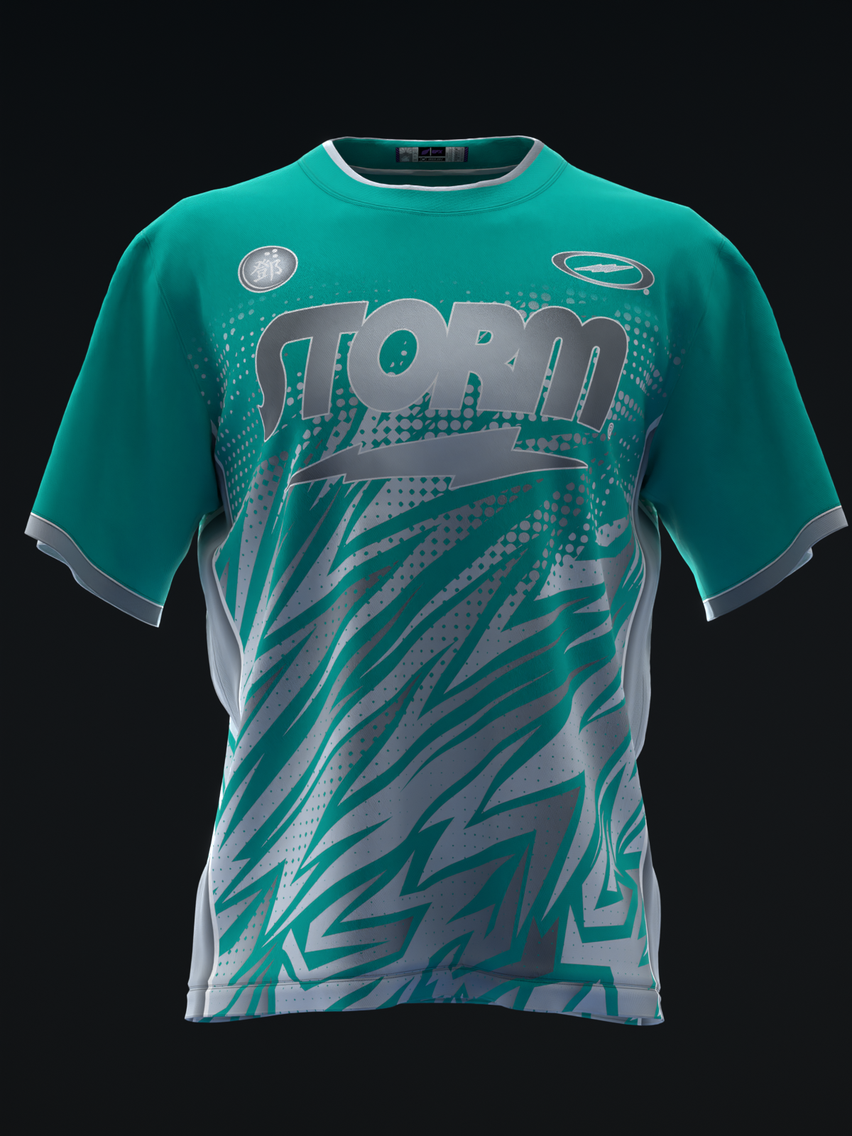 Darren Tang 2022 - Colorway Teal Silver - Bowling Jersey