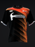 MARSHALL KENT 2023 - ABSTRACT GRID BLACK ORANGE - BOWLING JERSEY