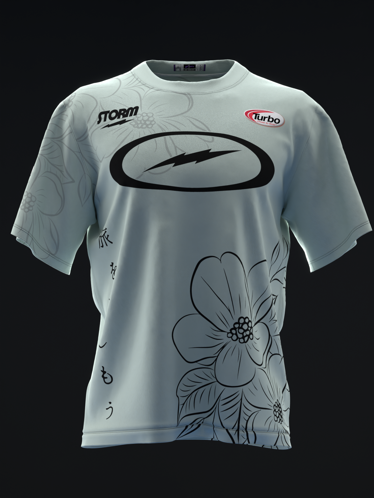 VICTORIA VARANO 2024 - SAGE FLOWERS BOWLING JERSEY