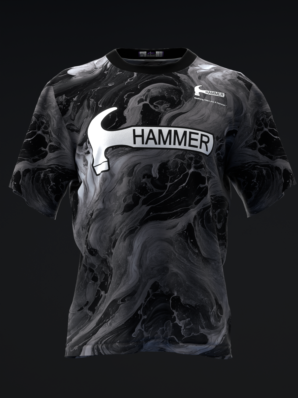 HAMMER - BLACK PEARL URETHANE - BOWLING JERSEY