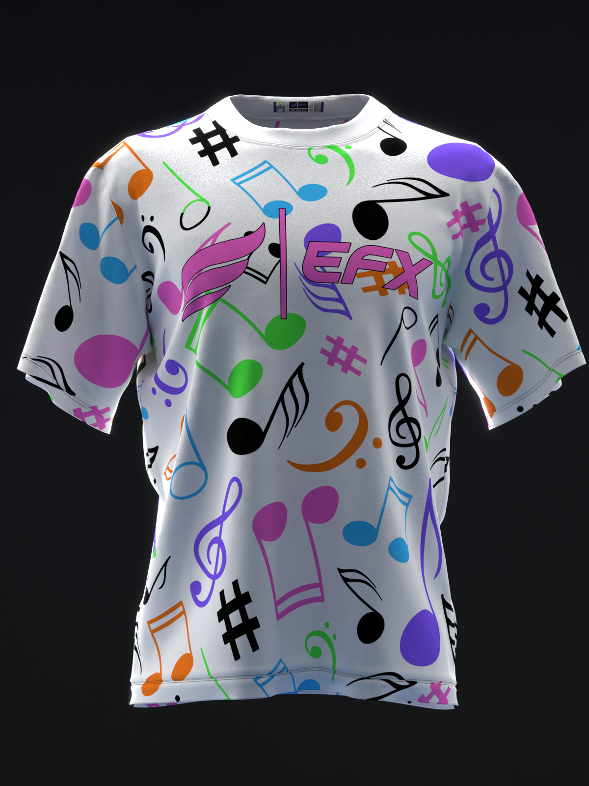 NEON MUSIC - BOWLING JERSEY