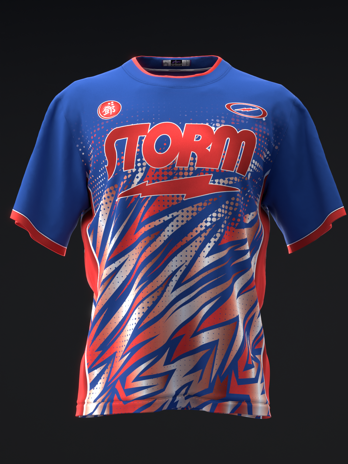 Darren Tang 2022 - Colorway Navy Red - Bowling Jersey