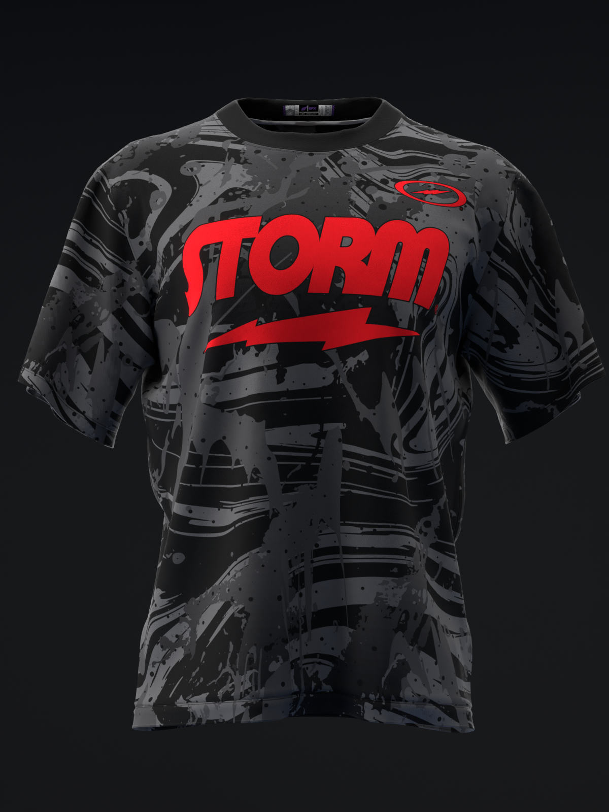 STORM - TROPICAL SURGE MIDNIGHT PEARL - BOWLING JERSEY