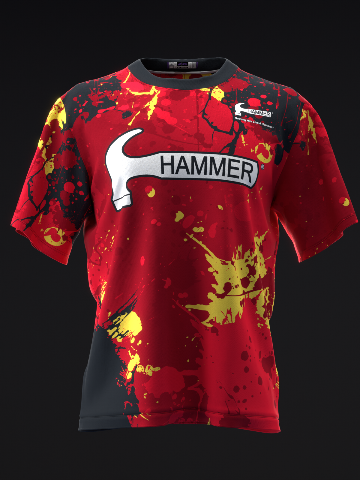 HAMMER - BLACK WIDOW 2.0 - BOWLING JERSEY