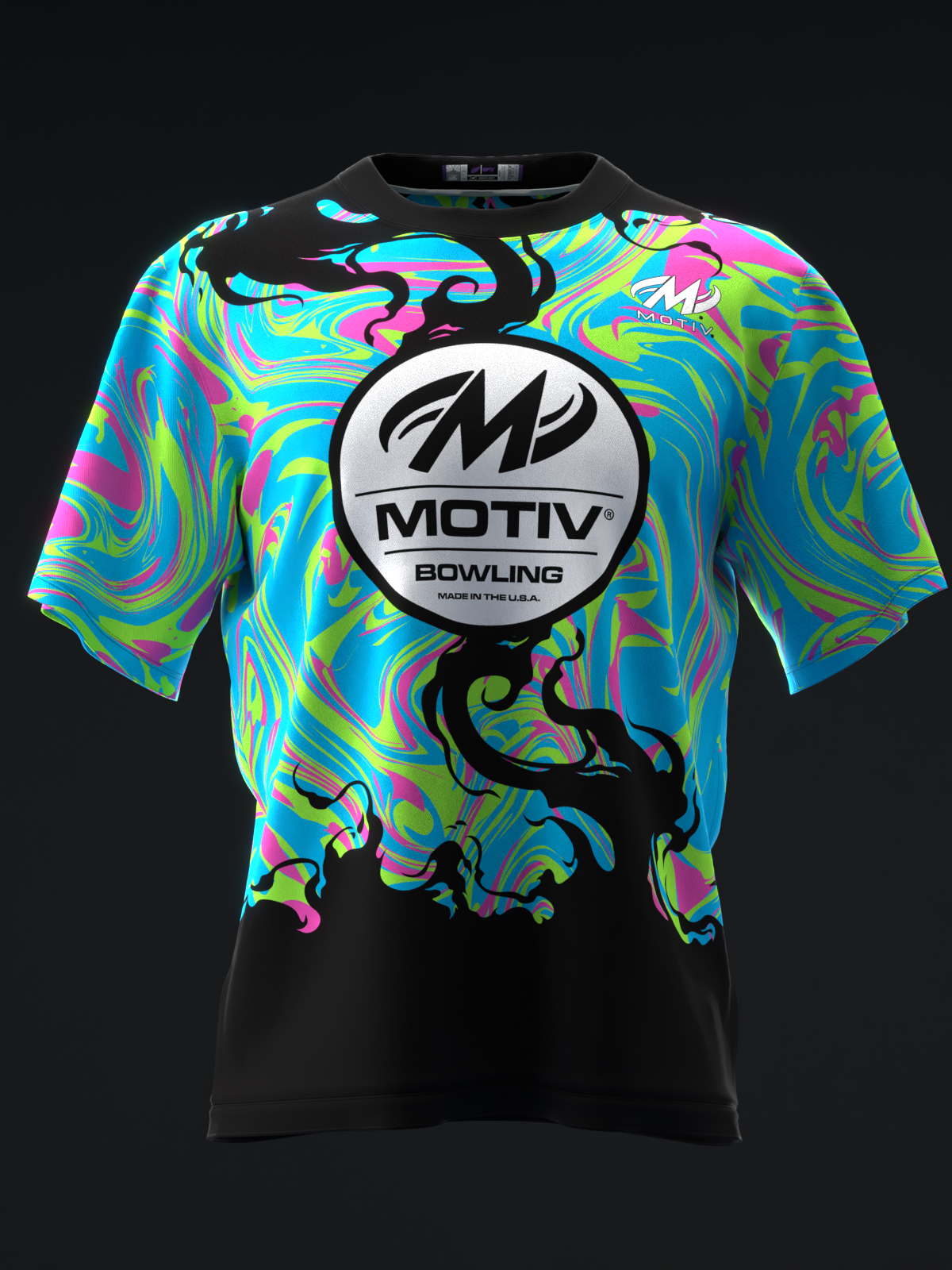 MOTIV - EVOKE NEON - BOWLING JERSEY