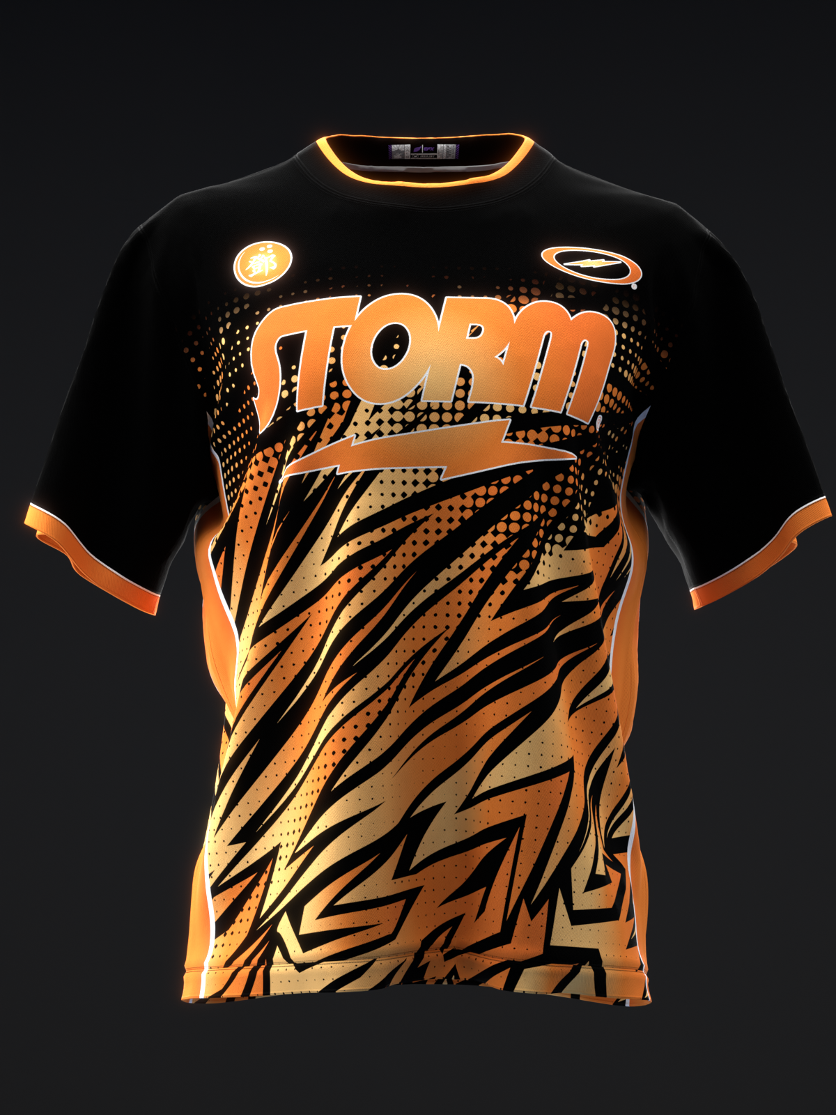 Darren Tang 2022 - Colorway Orange Black - Bowling Jersey
