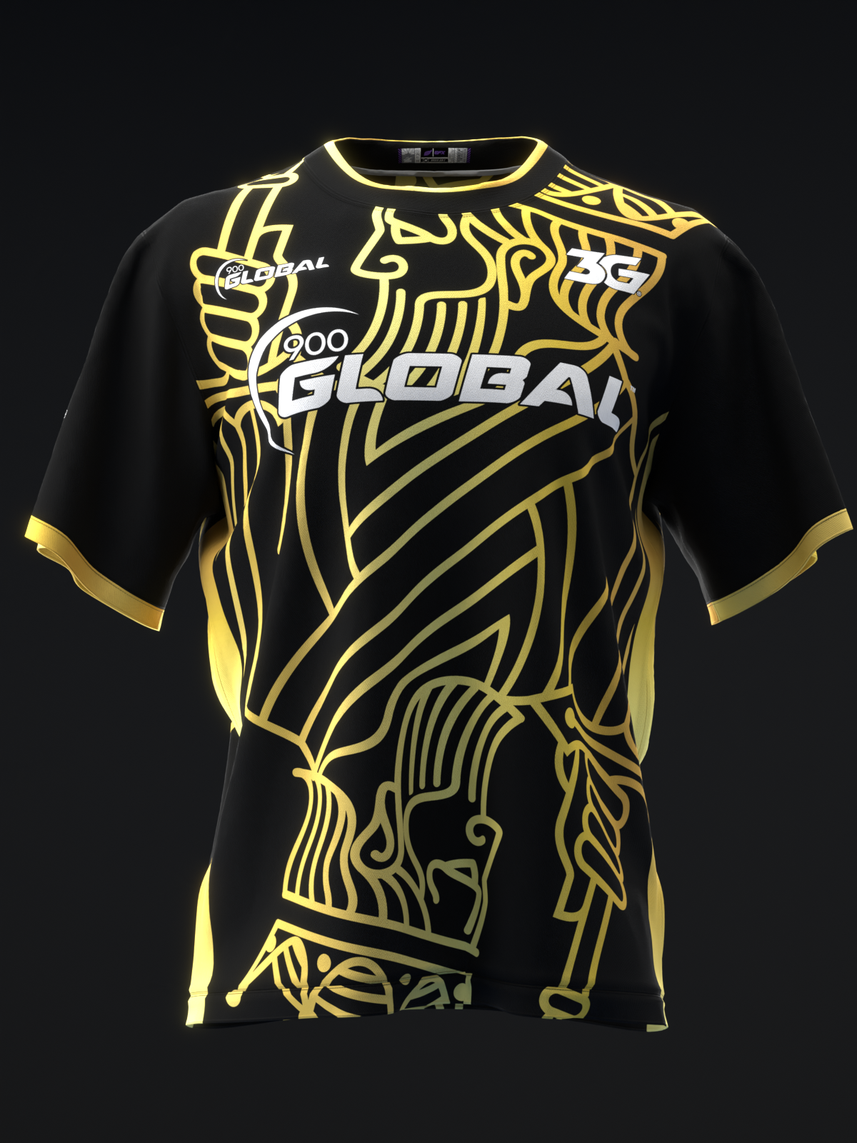 Chris Mcmillan 2023 - Gold King - Bowling Jersey