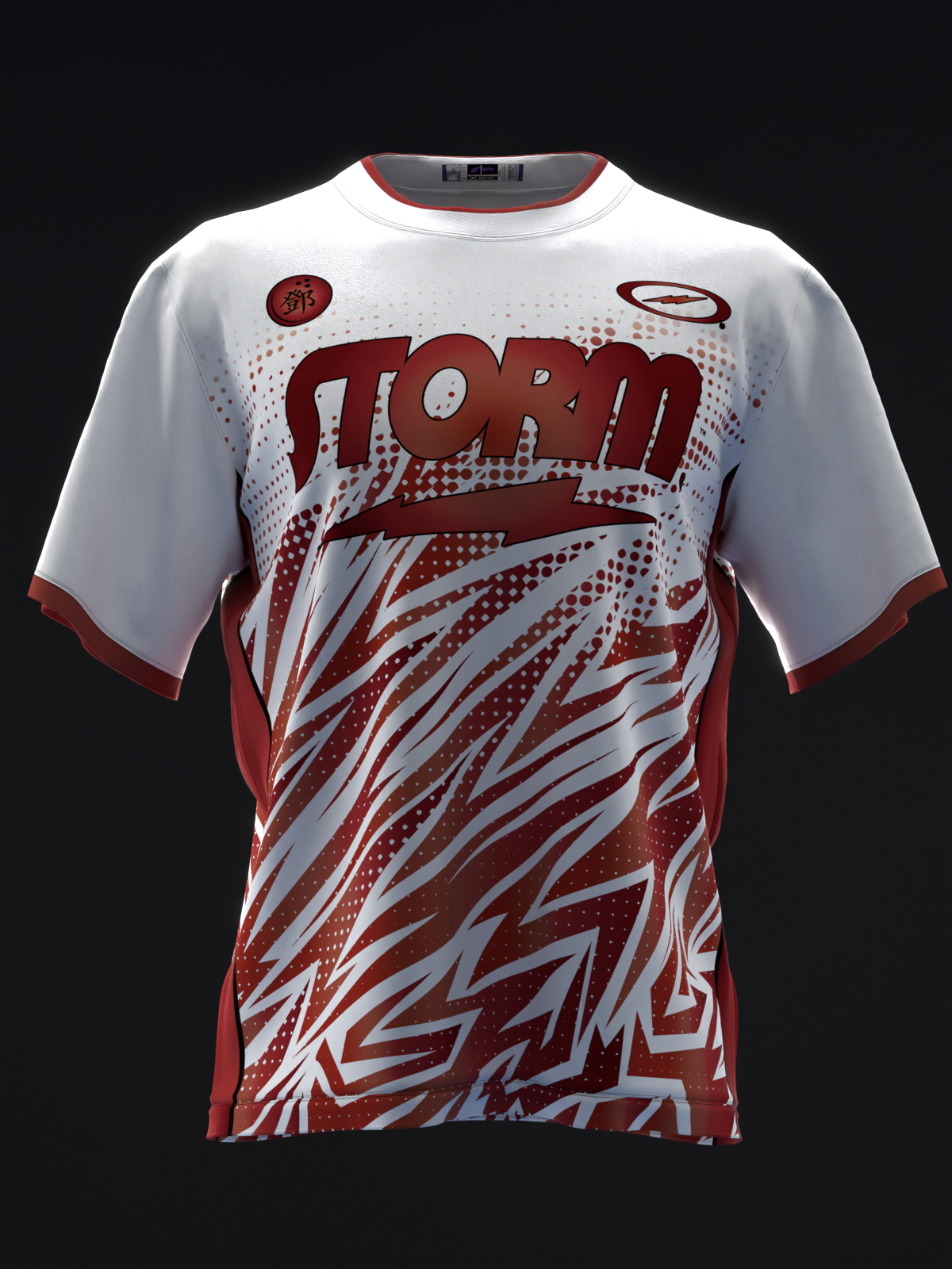 DARREN TANG 2022 - COLORWAY MAROON WHITE - BOWLING JERSEY