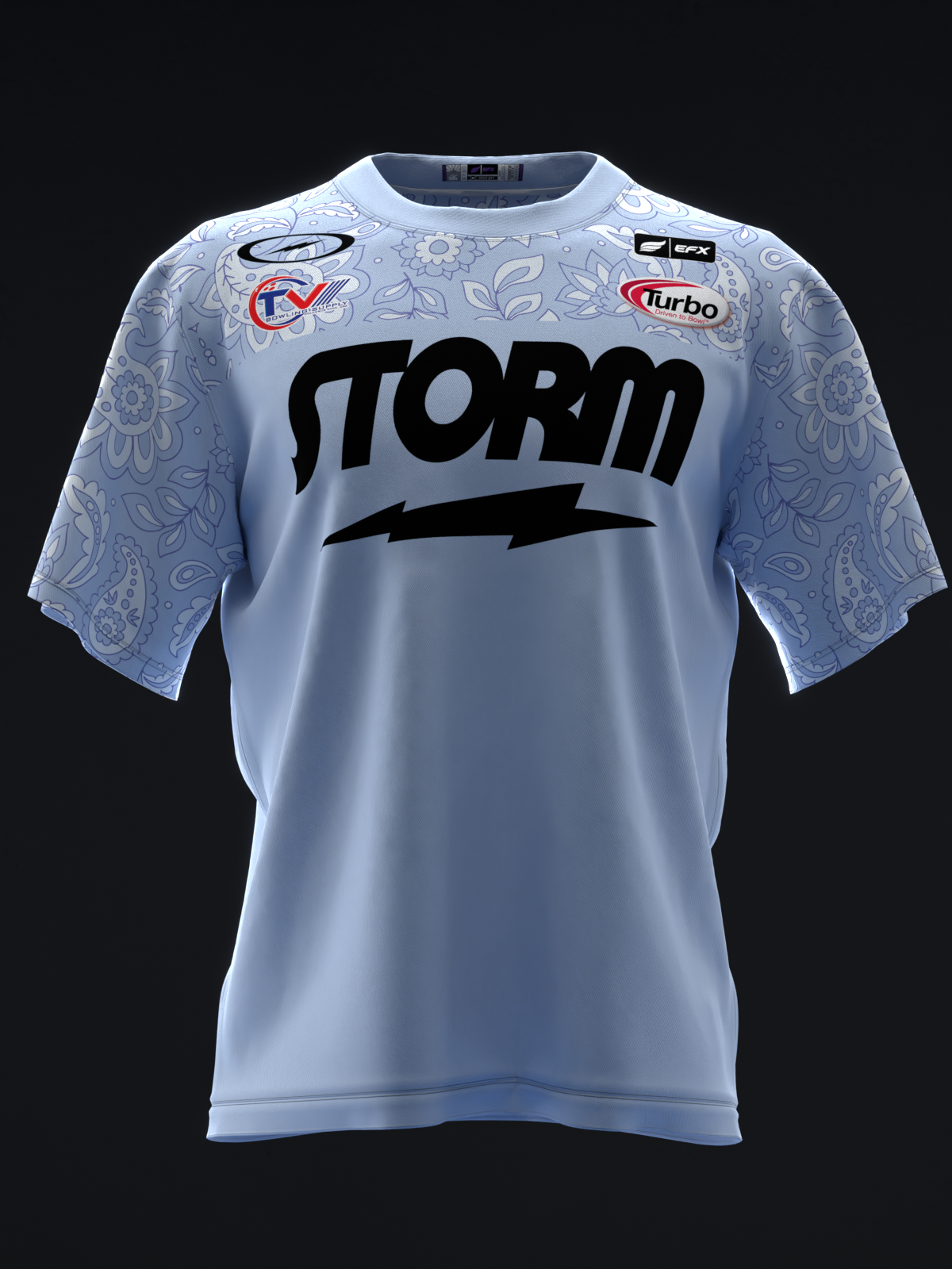 CHRIS VIA 2024 - MOSAIC PAISLEY BOWLING JERSEY