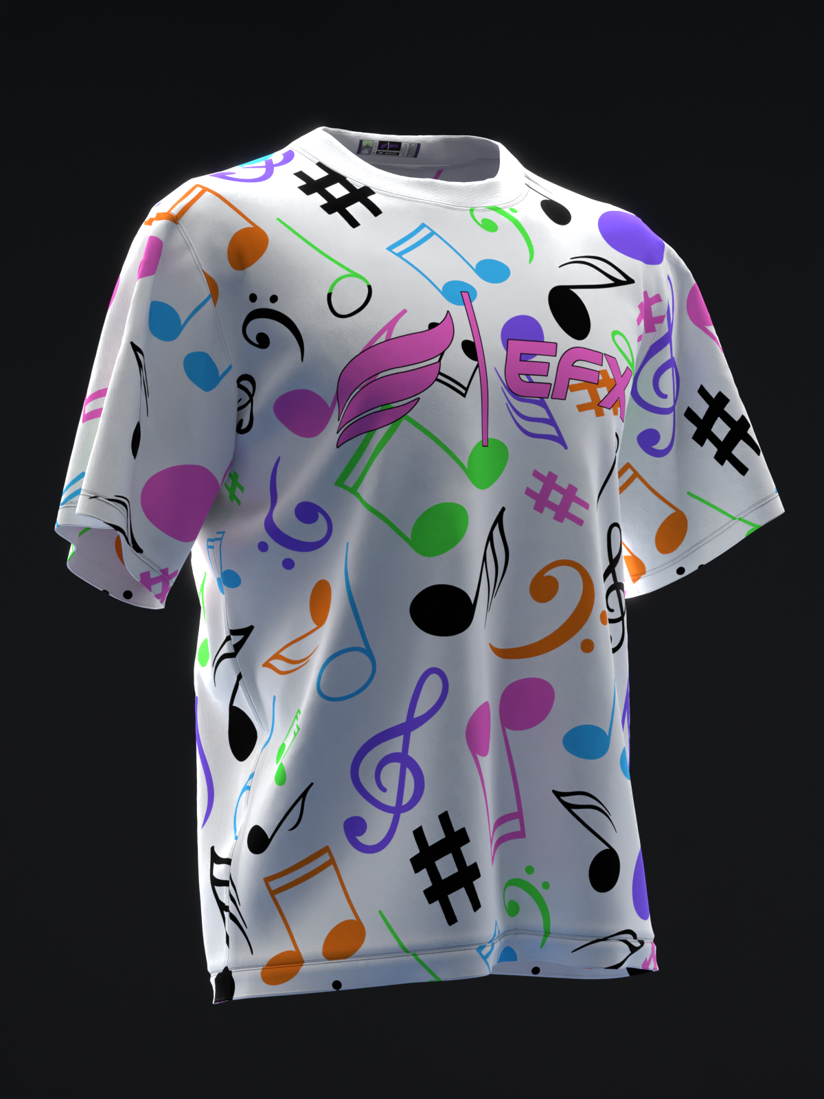 NEON MUSIC - BOWLING JERSEY