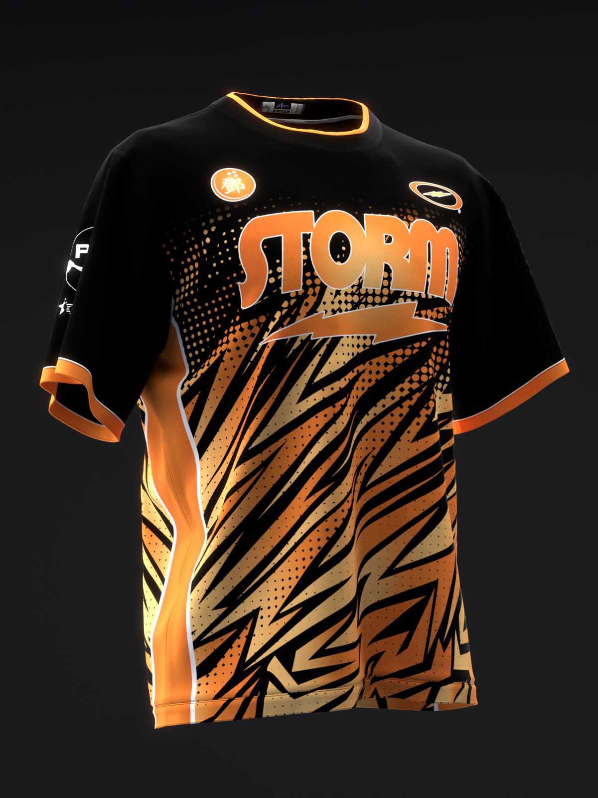Darren Tang 2022 - Colorway Orange Black - Bowling Jersey