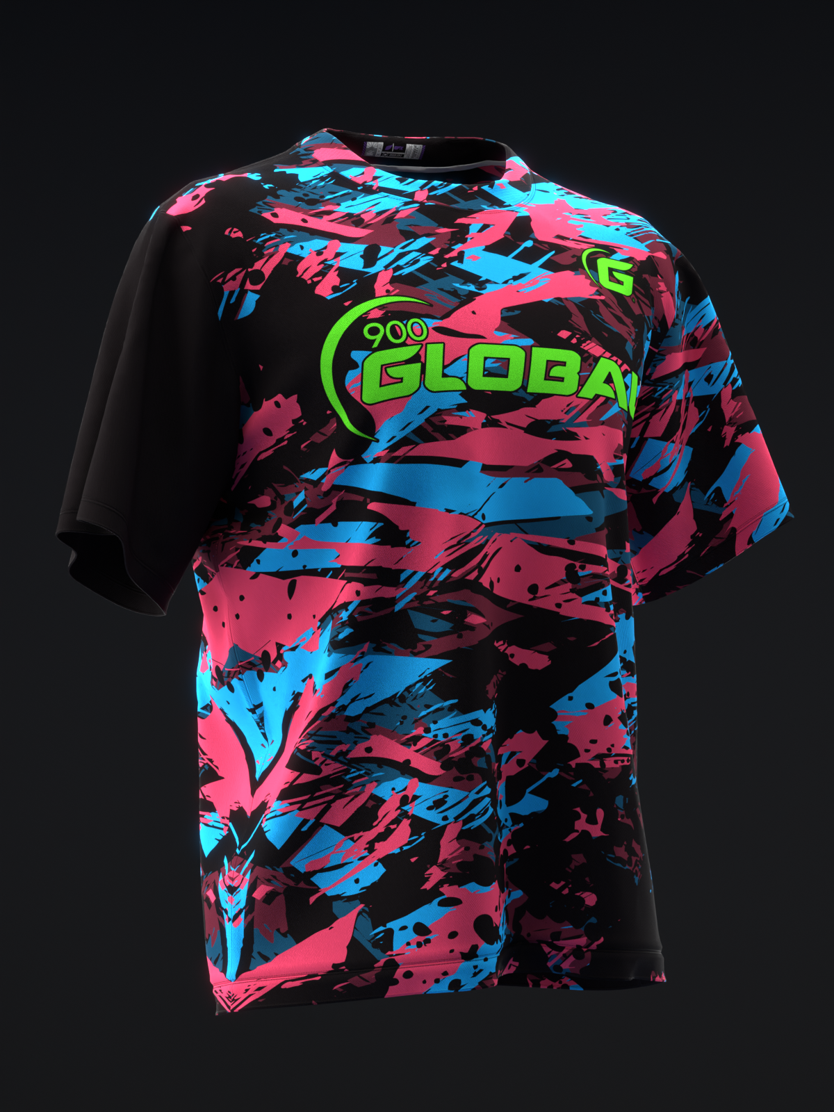 900G - ZEN SOUL NEON - BOWLING JERSEY