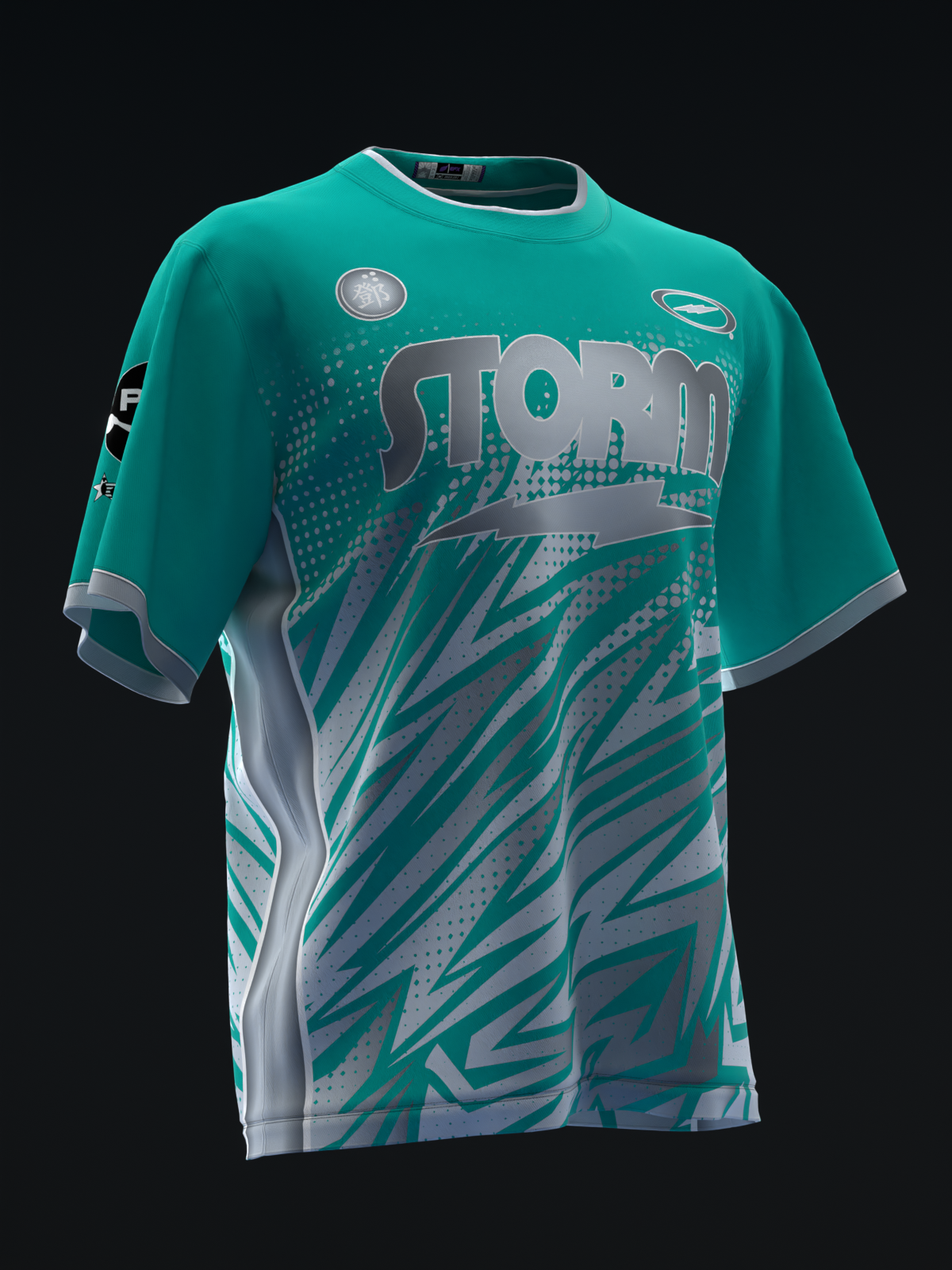 Darren Tang 2022 - Colorway Teal Silver - Bowling Jersey