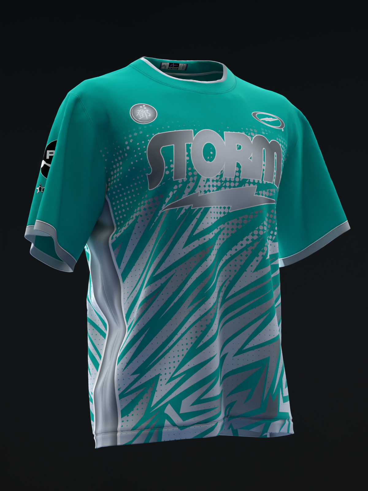 DARREN TANG 2022 - COLORWAY TEAL SILVER - BOWLING JERSEY