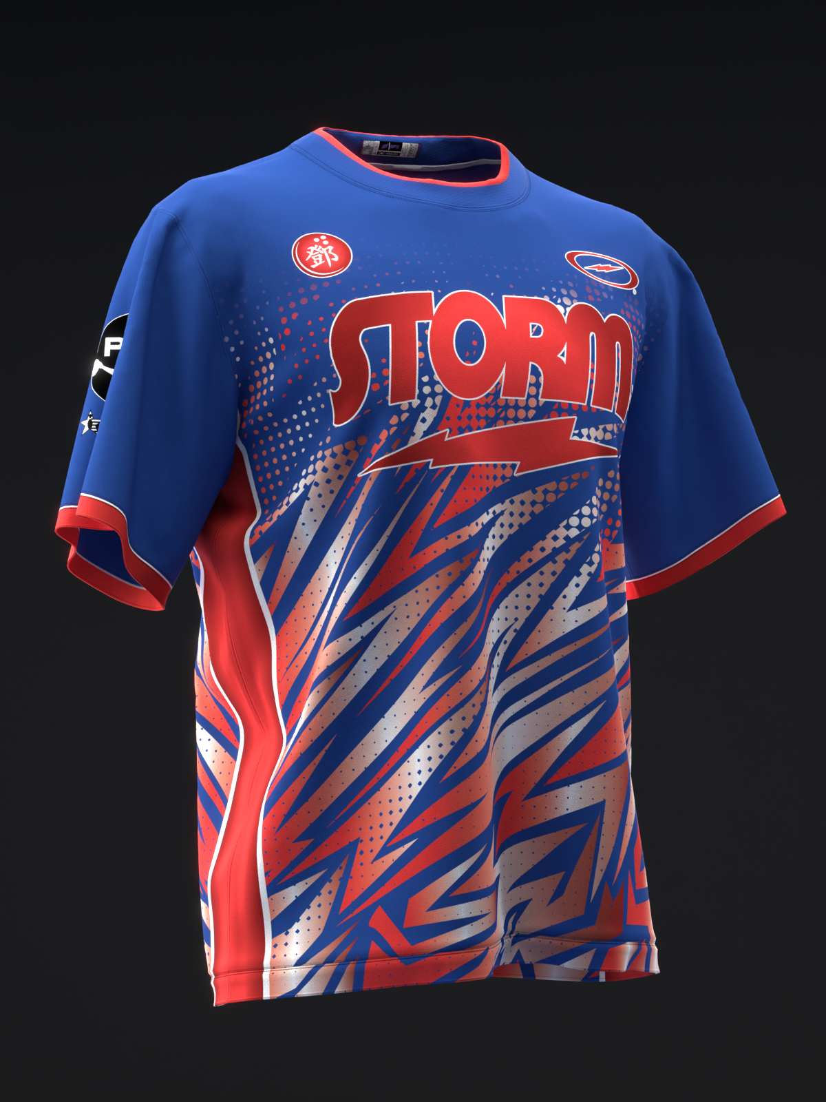 Darren Tang 2022 - Colorway Navy Red - Bowling Jersey