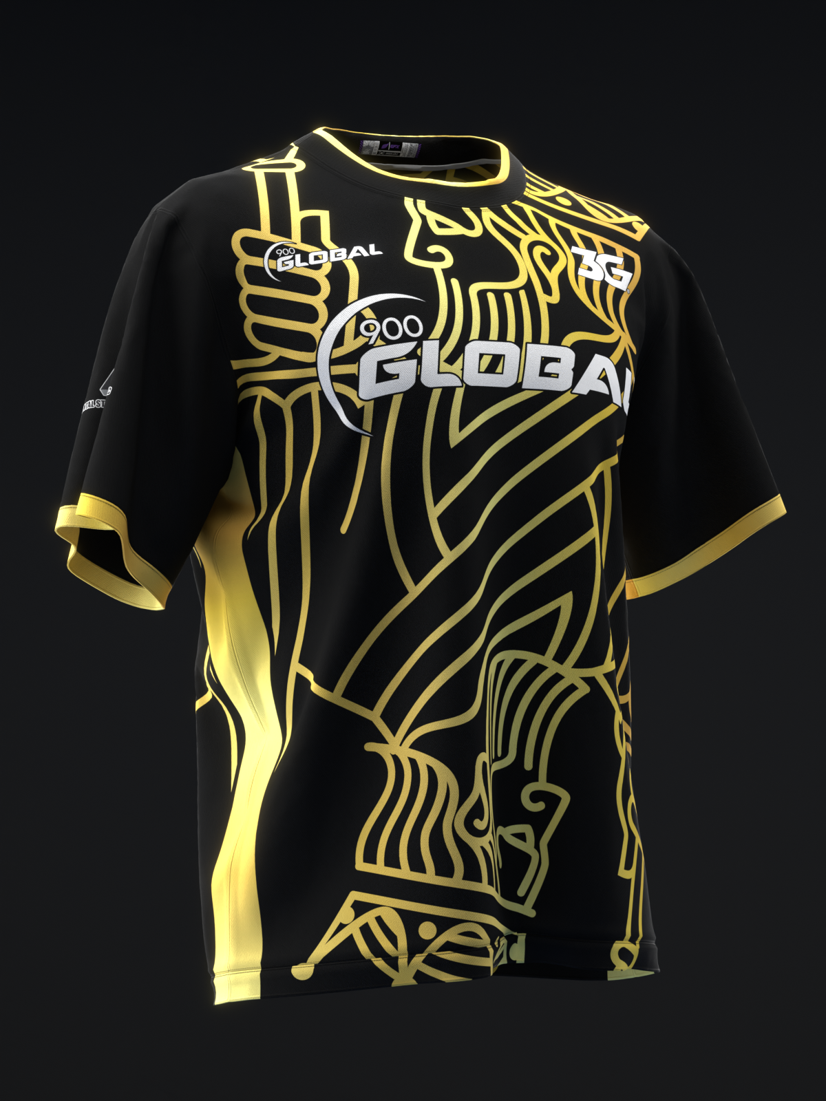 CHRIS MCMILLAN 2023 - GOLD KING - BOWLING JERSEY