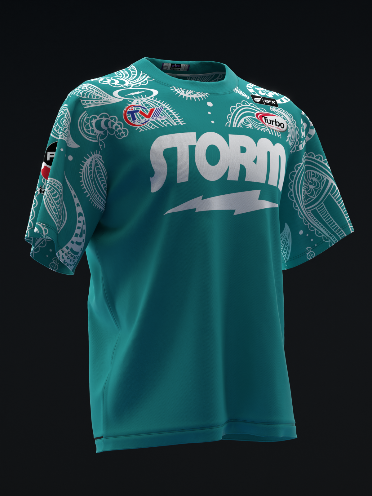 Chris Via 2024 - Cactus Paisley - Bowling Jersey