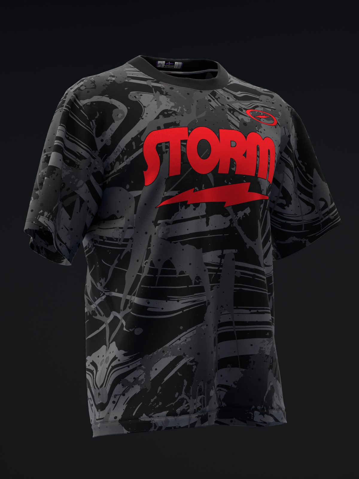 STORM - TROPICAL SURGE MIDNIGHT PEARL - BOWLING JERSEY