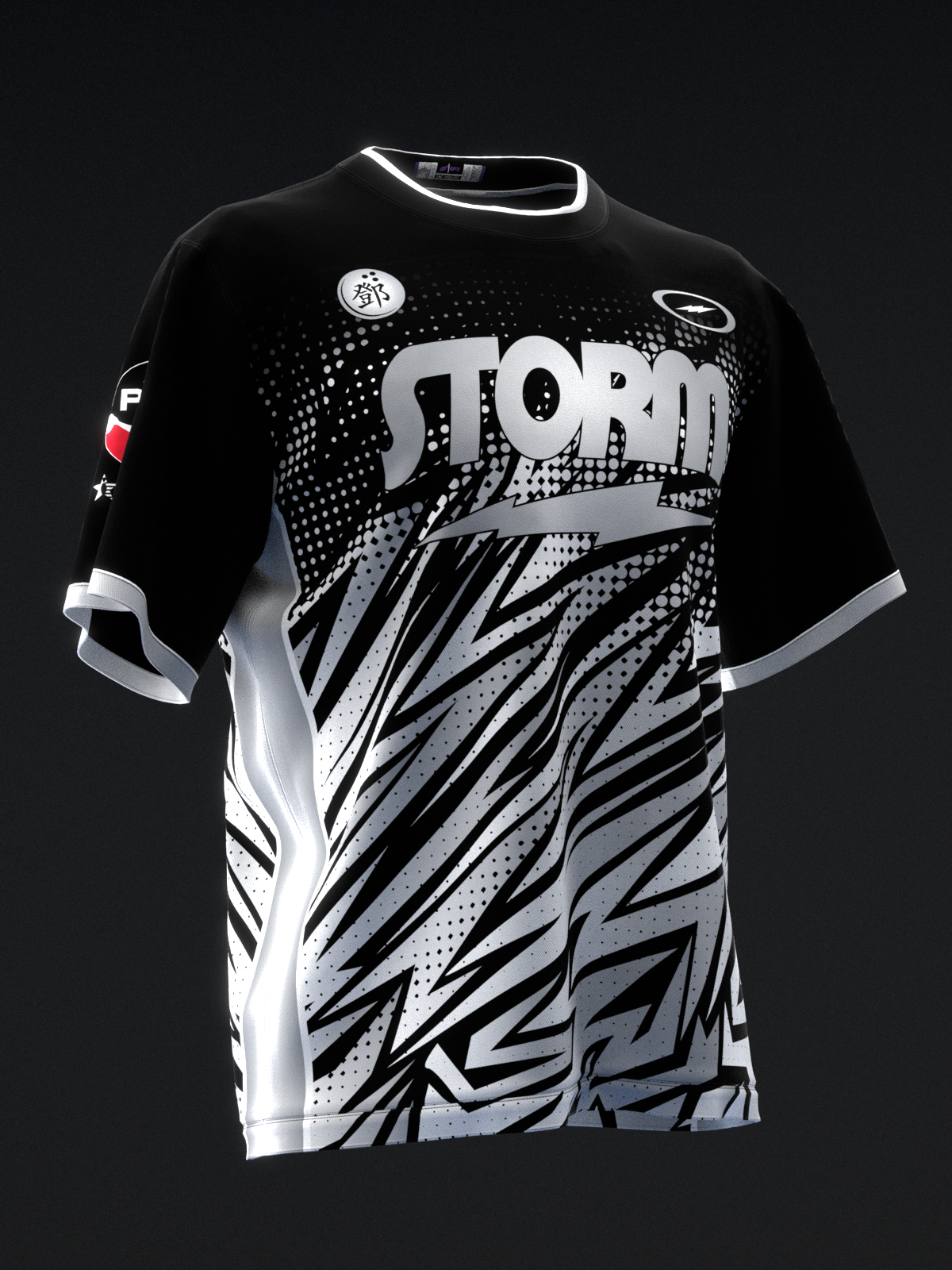 DARREN TANG 2024 - COLORWAY BLACK SILVER - BOWLING JERSEY