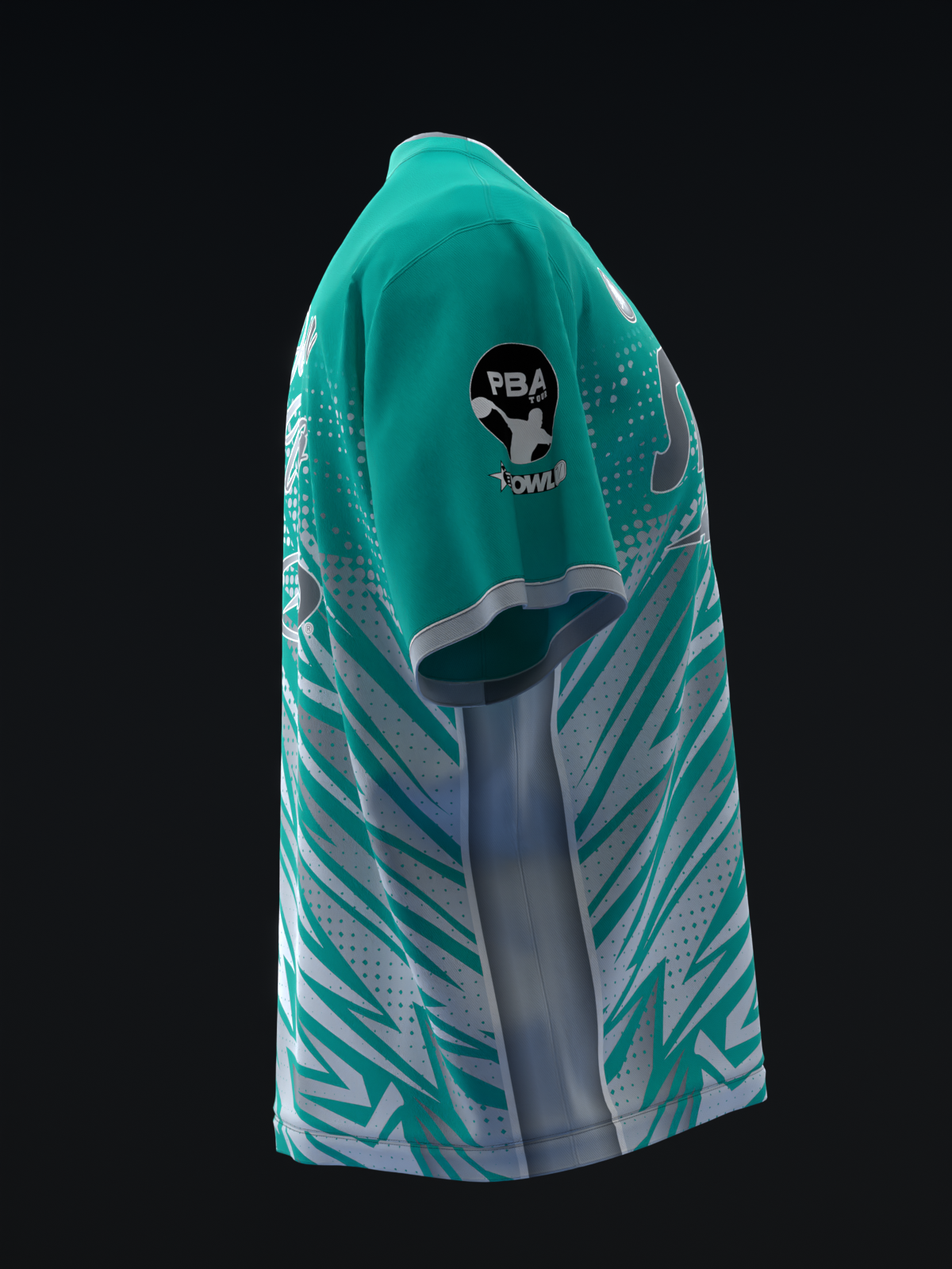 Darren Tang 2022 - Colorway Teal Silver - Bowling Jersey