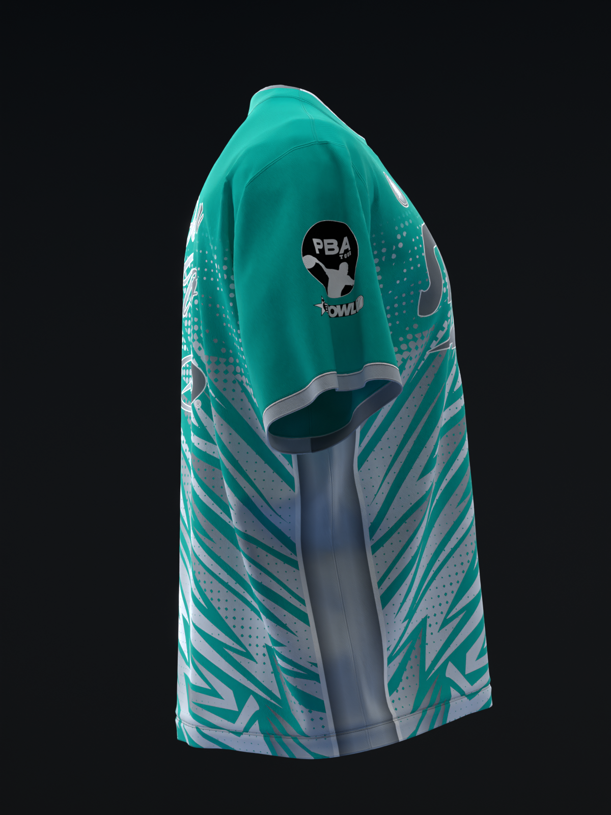 DARREN TANG 2022 - COLORWAY TEAL SILVER - BOWLING JERSEY