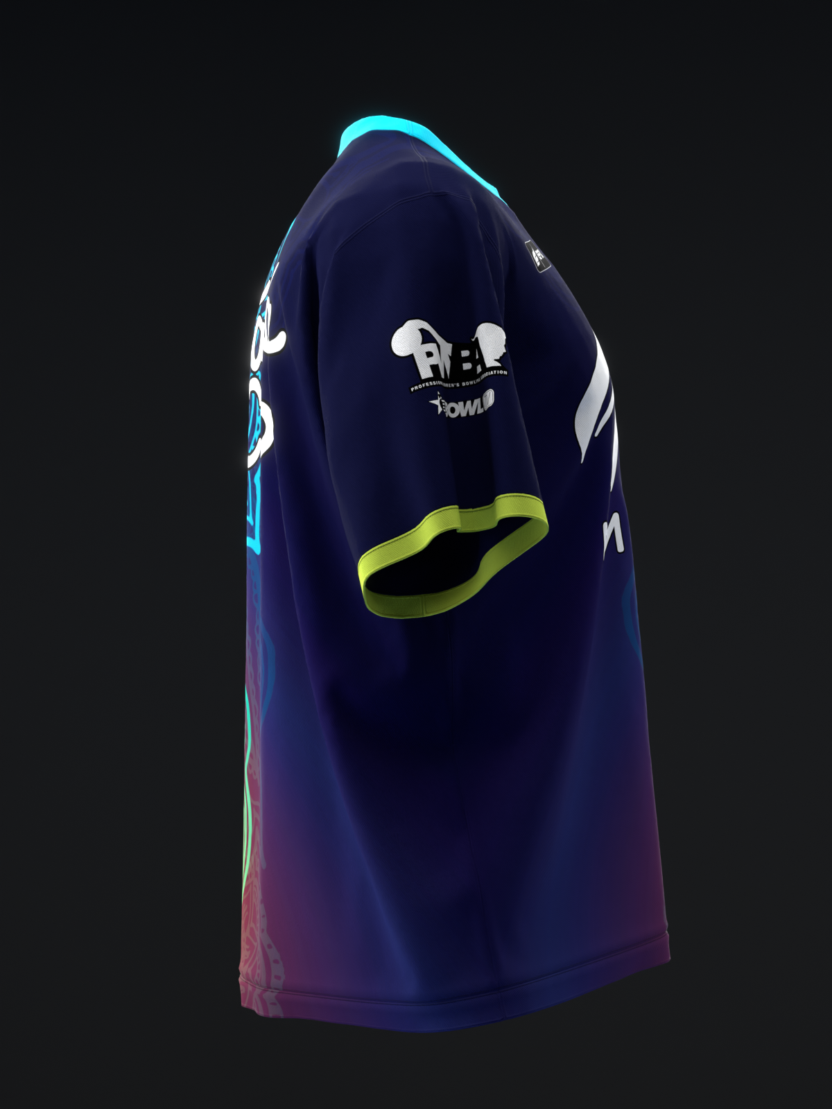 Fania Cobo 2024 - Gradient Garden - Bowling Jersey