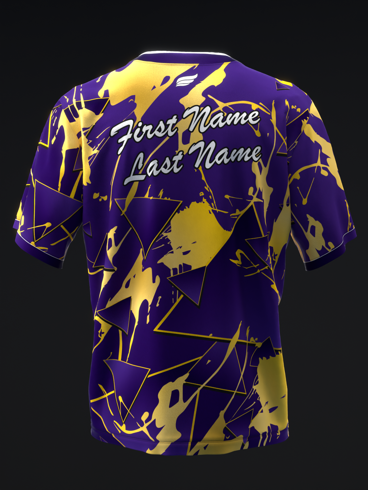 STORM - TROPICAL SURGE PURPLE GOLD - BOWLING JERSEY