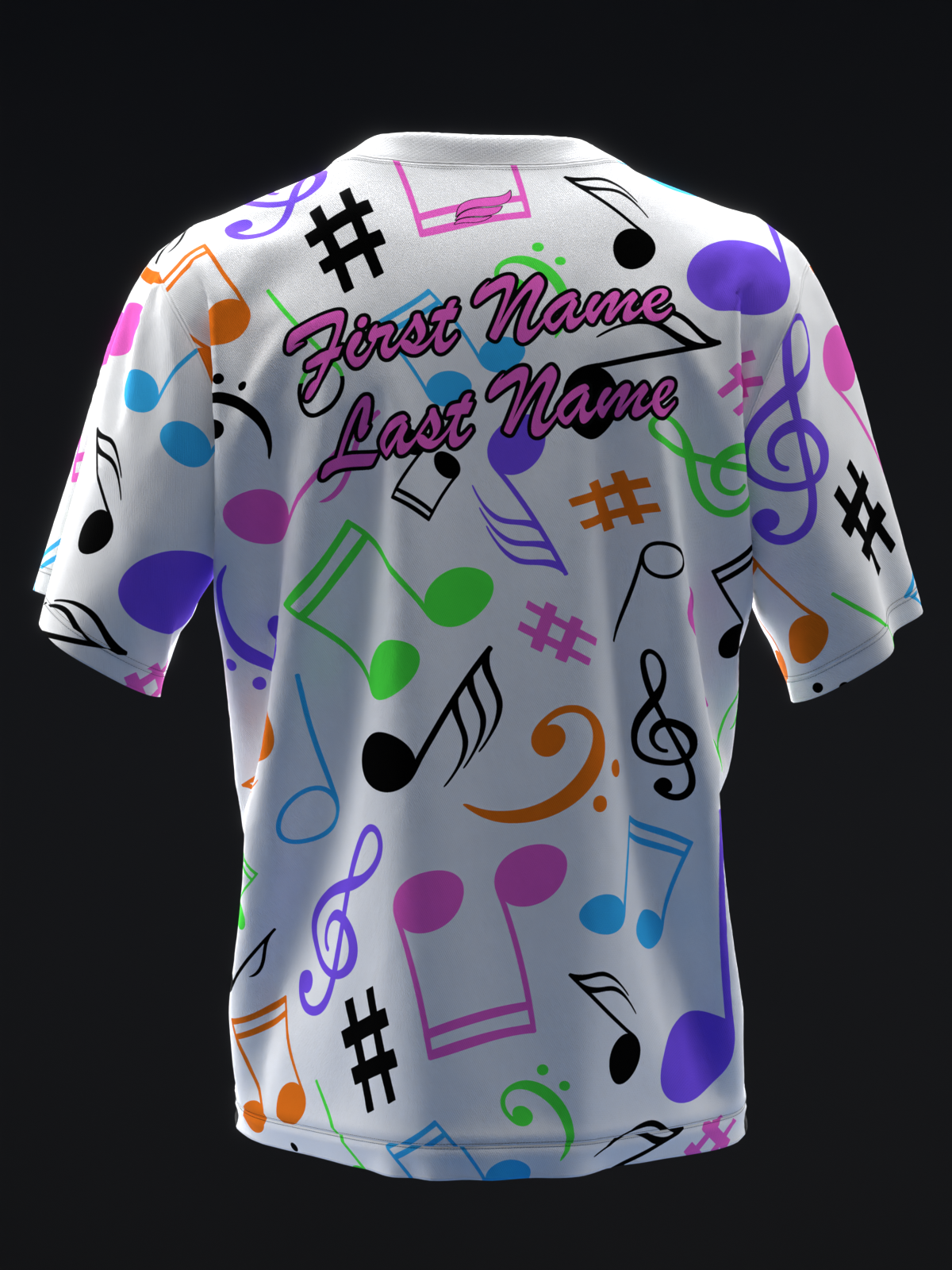 NEON MUSIC - BOWLING JERSEY