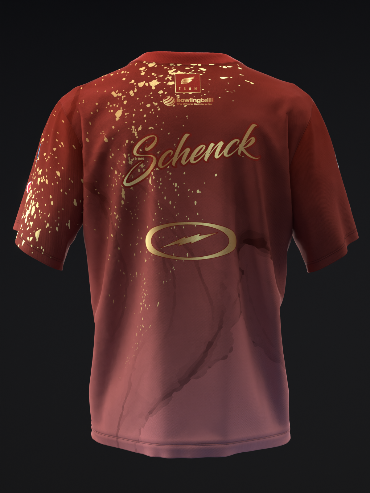 Cortez Schenck 2024 - Splatter - Bowling Jersey