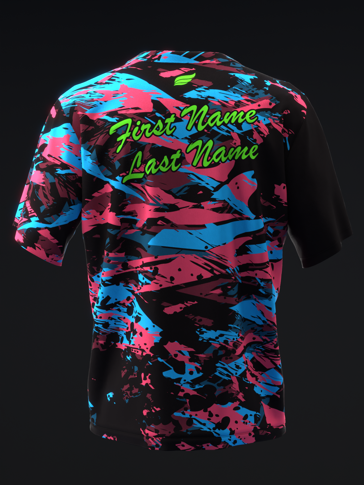 900G - ZEN SOUL NEON - BOWLING JERSEY