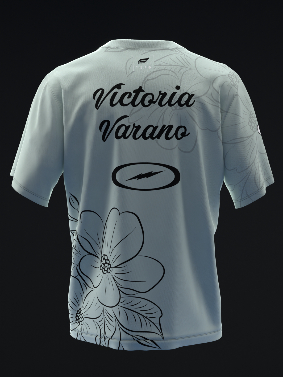 VICTORIA VARANO 2024 - SAGE FLOWERS - BOWLING JERSEY