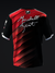 MARSHALL KENT 2023 - ABSTRACT GRID BLACK RED - BOWLING JERSEY