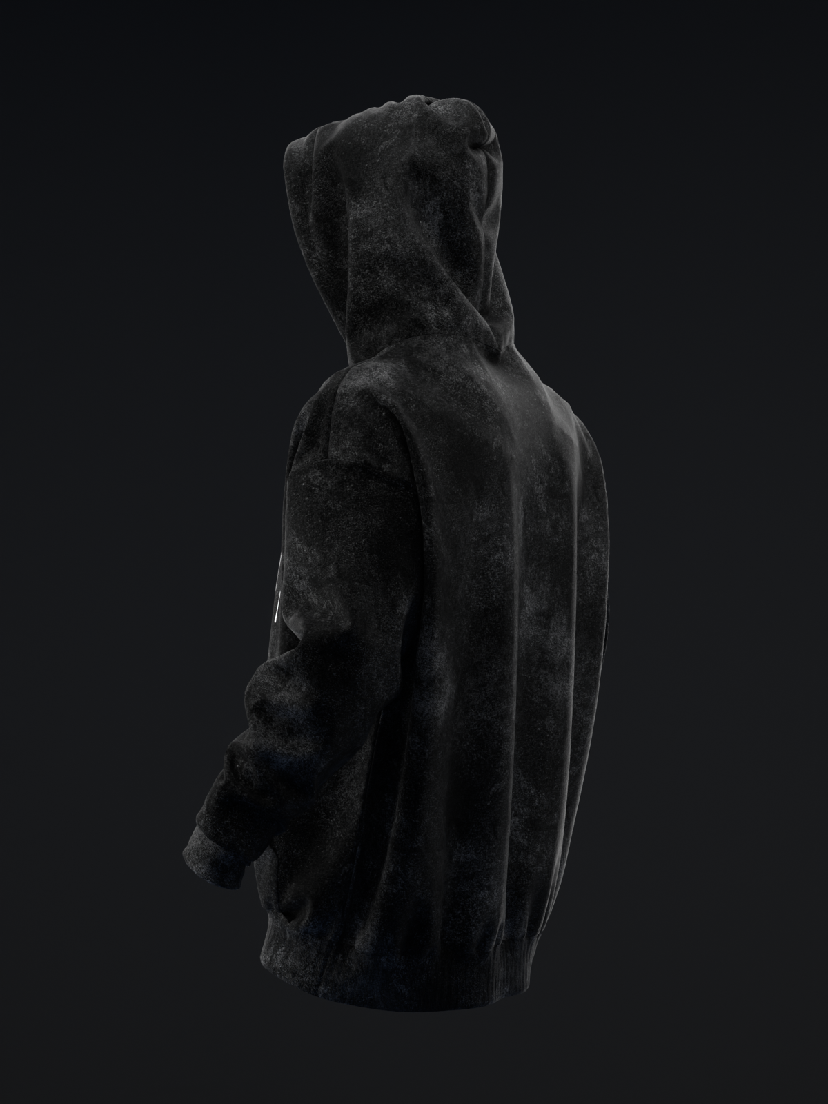 EFX - DISTRESSED DRIP - BLACK