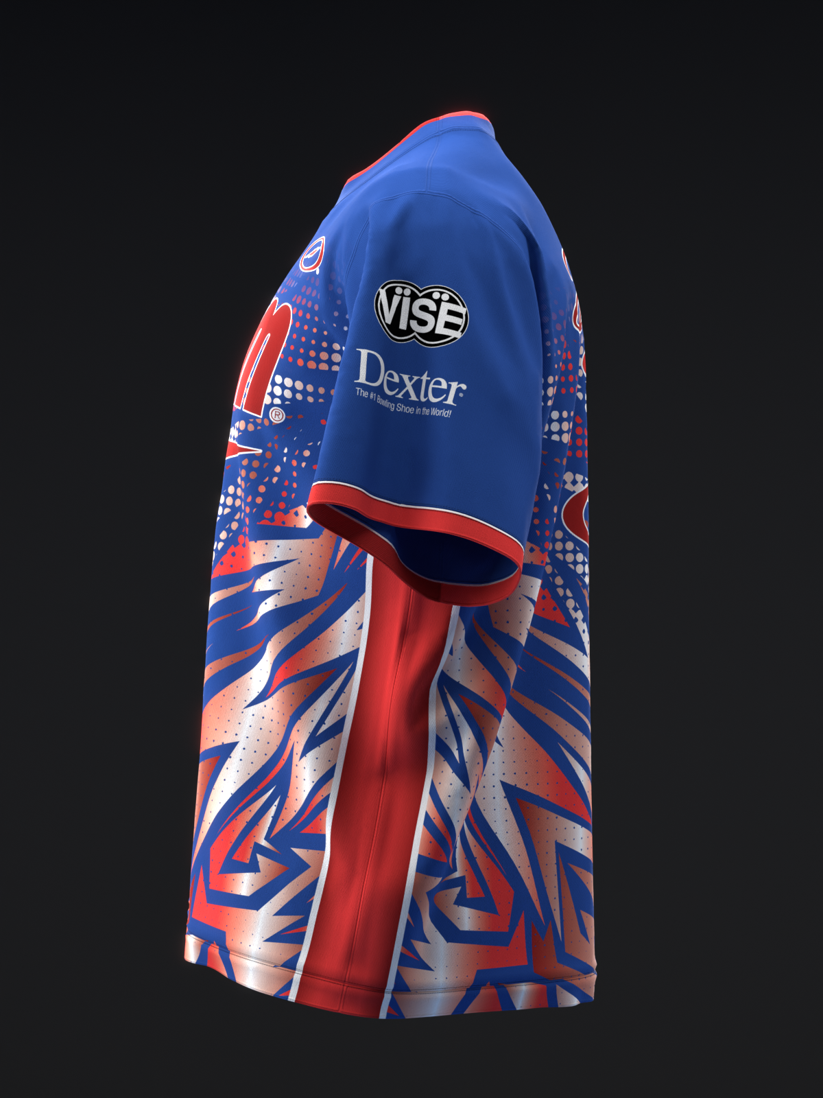 Darren Tang 2022 - Colorway Navy Red - Bowling Jersey