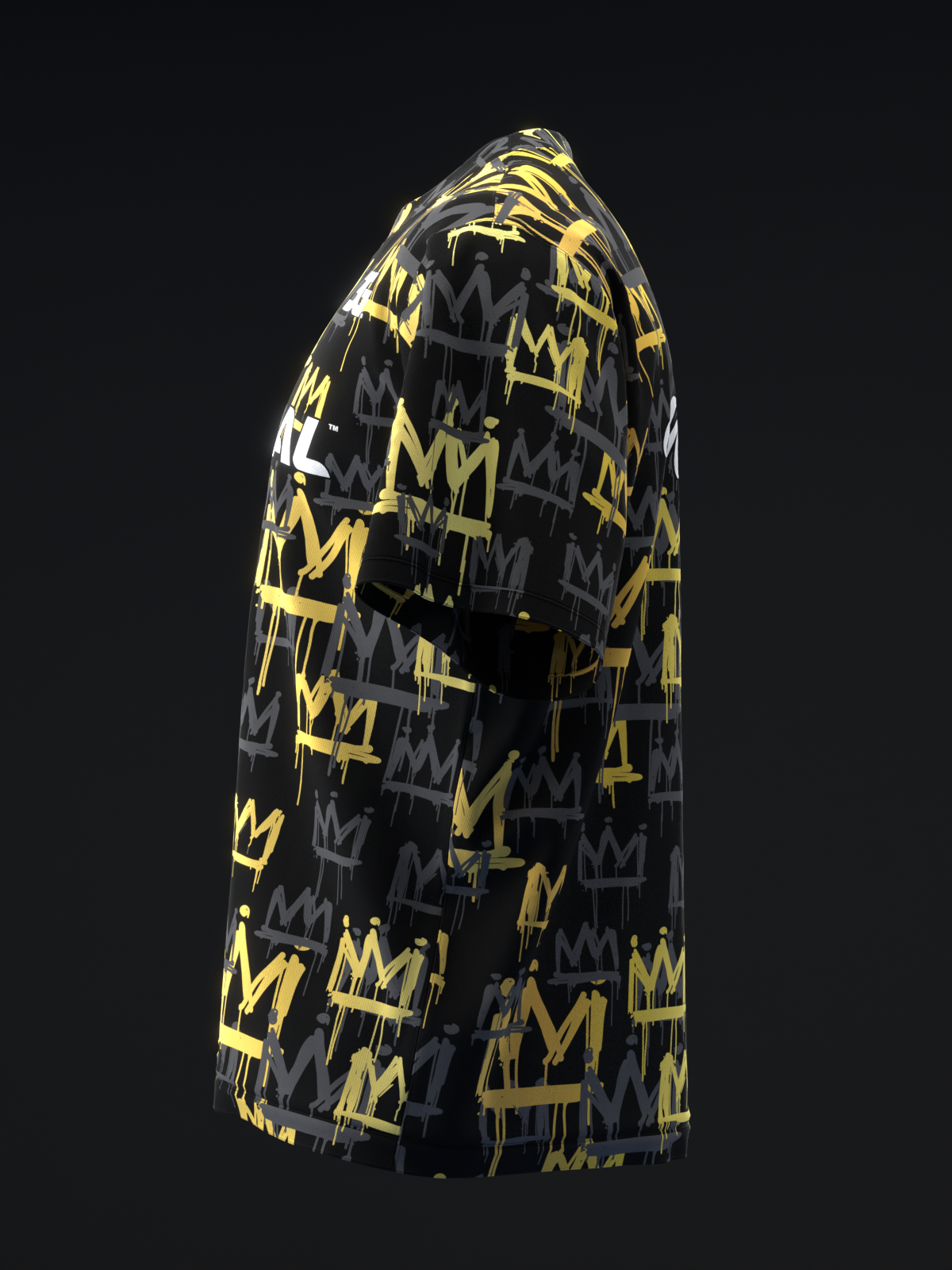 Chris Mcmillan 2024 - Gold King Remix Black - Bowling Jersey