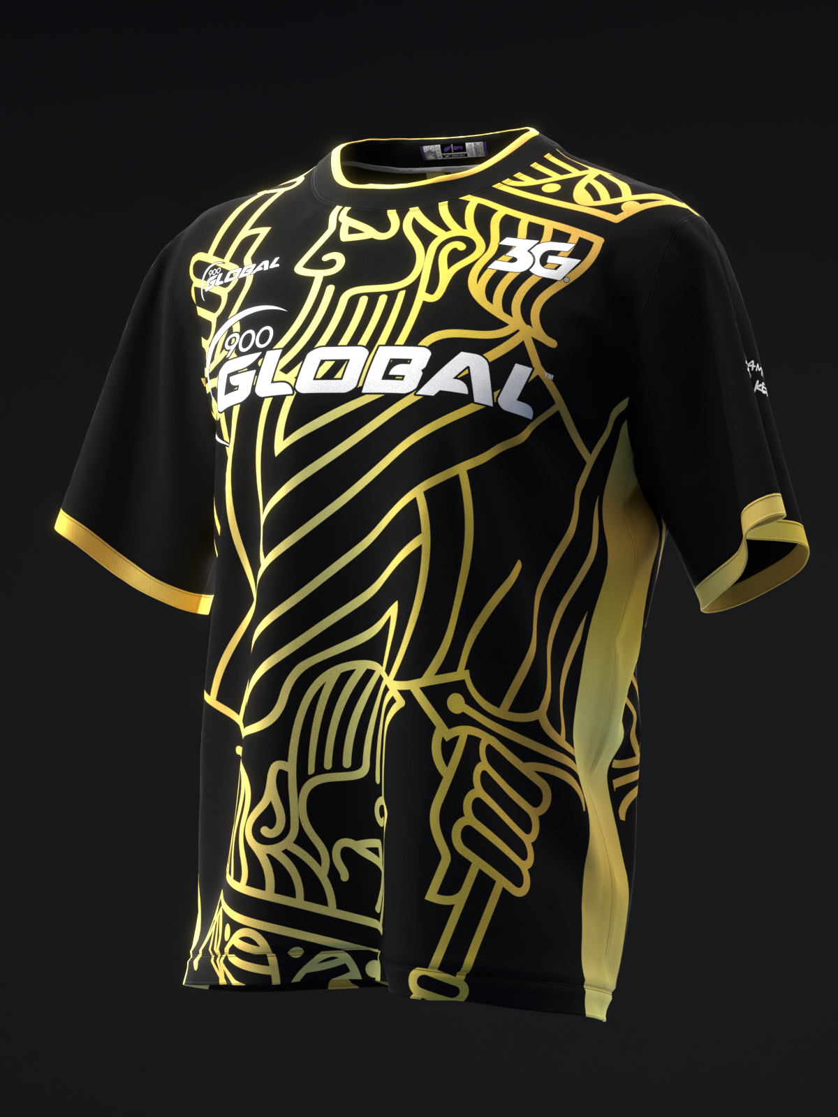 CHRIS MCMILLAN 2023 - GOLD KING - BOWLING JERSEY