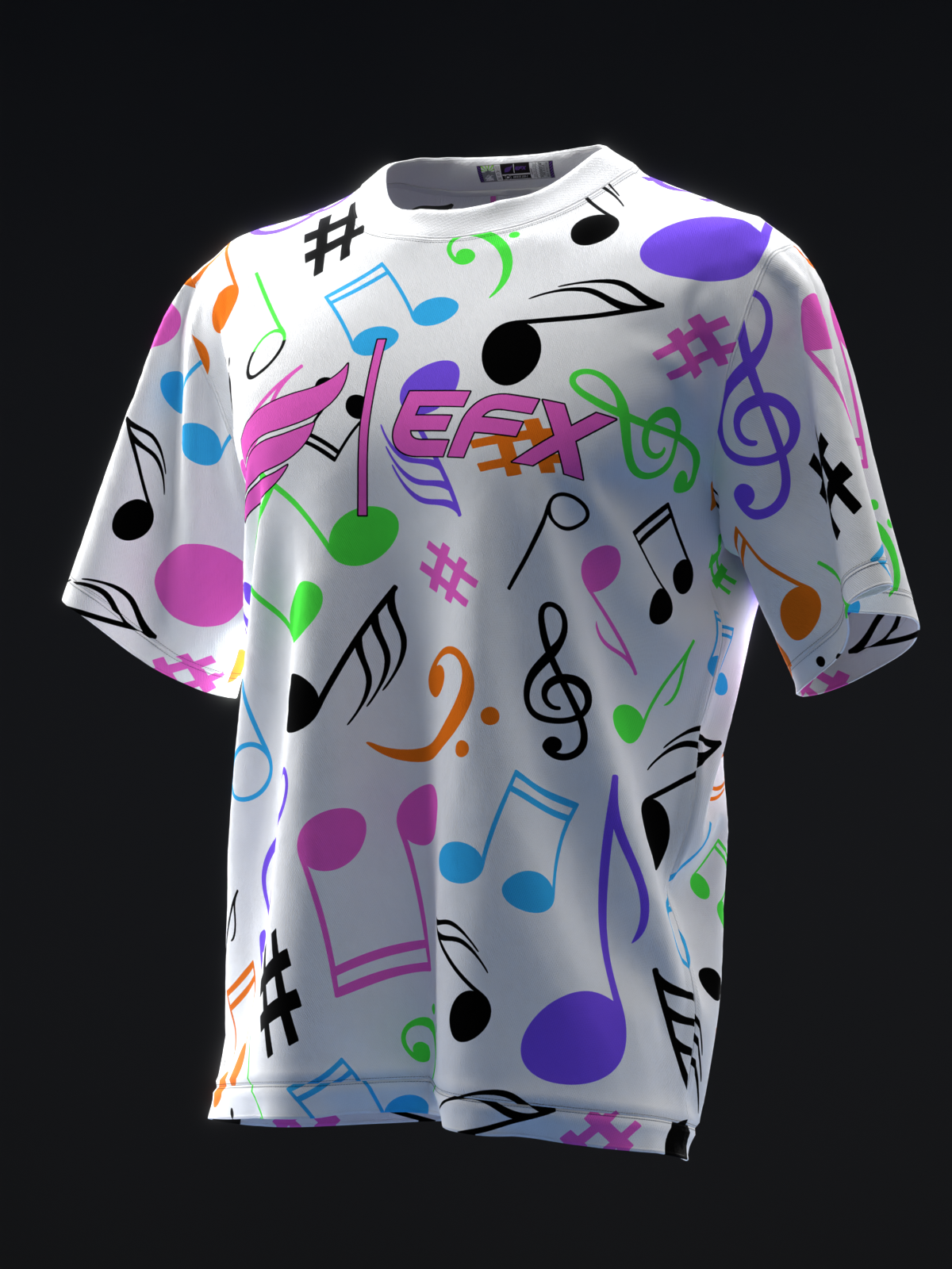 NEON MUSIC - BOWLING JERSEY