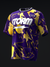 STORM - TROPICAL SURGE PURPLE GOLD - BOWLING JERSEY