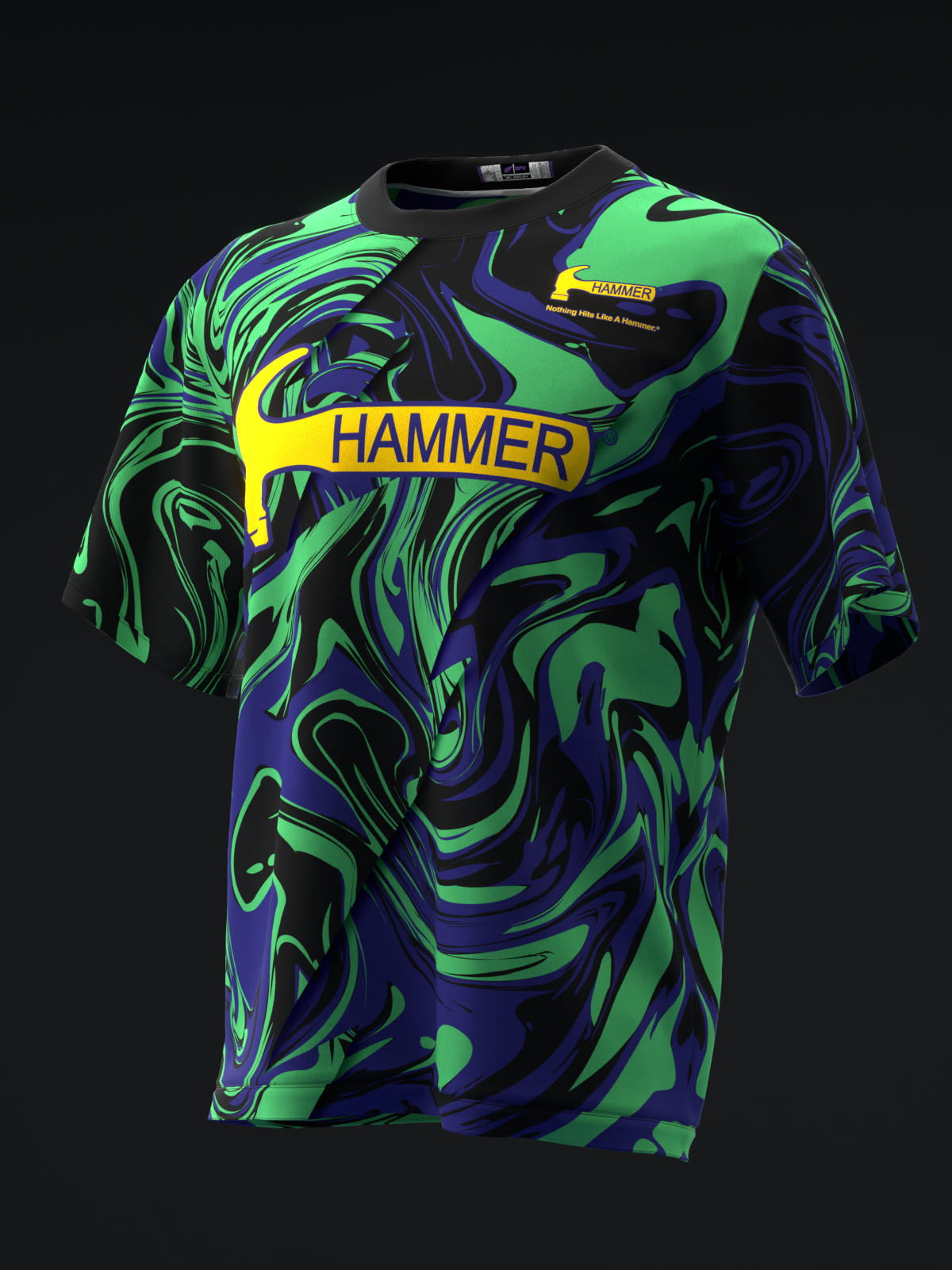 HAMMER - HAZMAT SOLID - BOWLING JERSEY