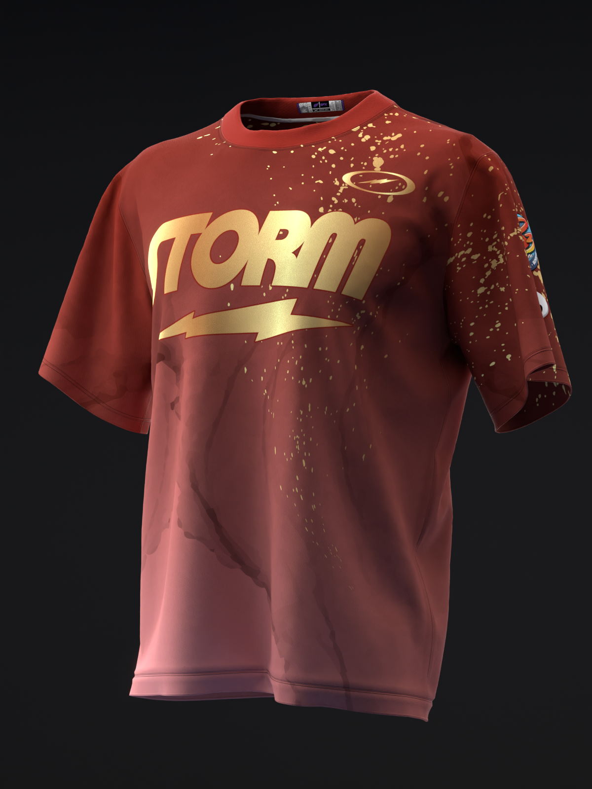 Cortez Schenck 2024 - Splatter - Bowling Jersey