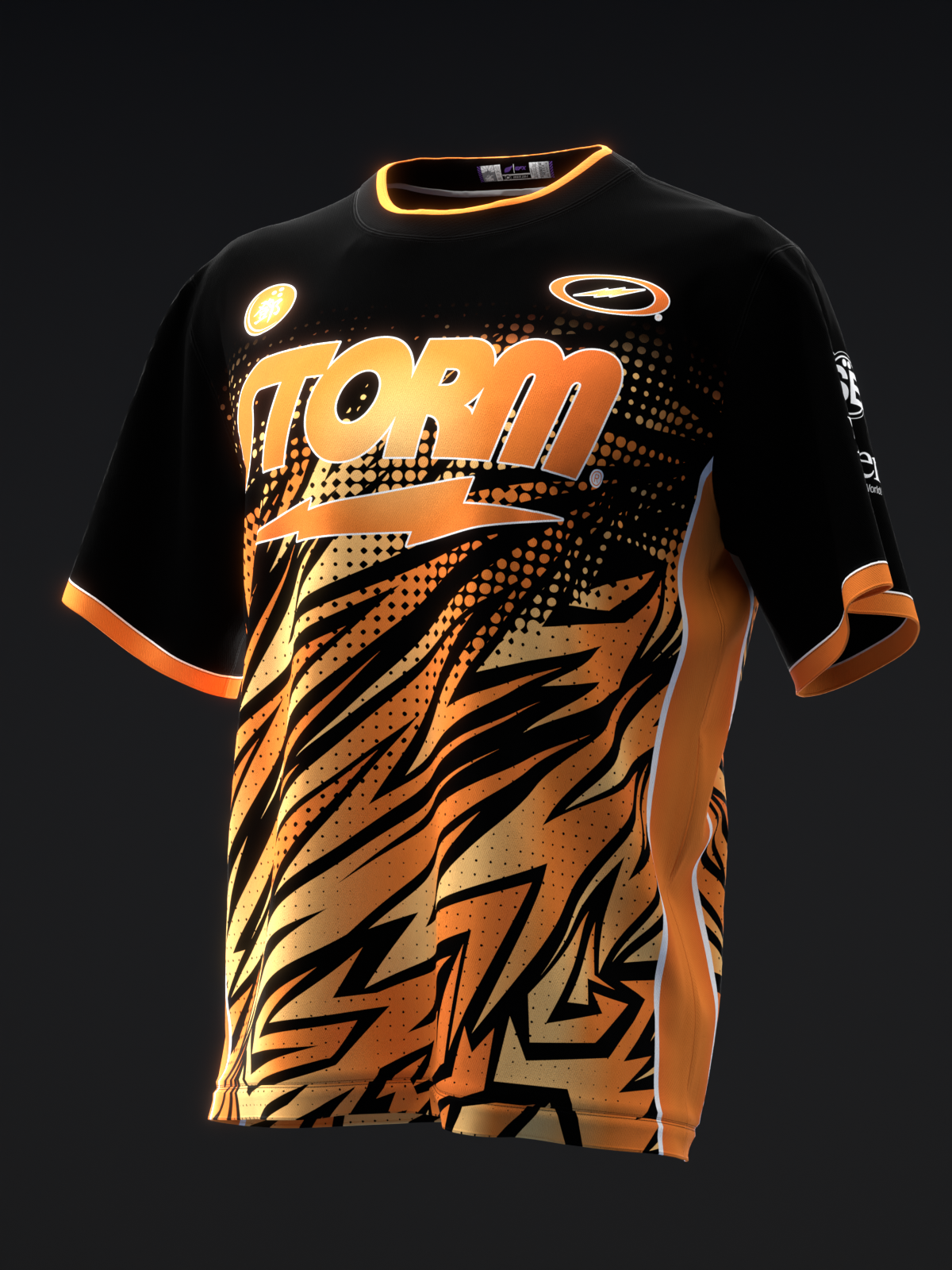 Darren Tang 2022 - Colorway Orange Black - Bowling Jersey