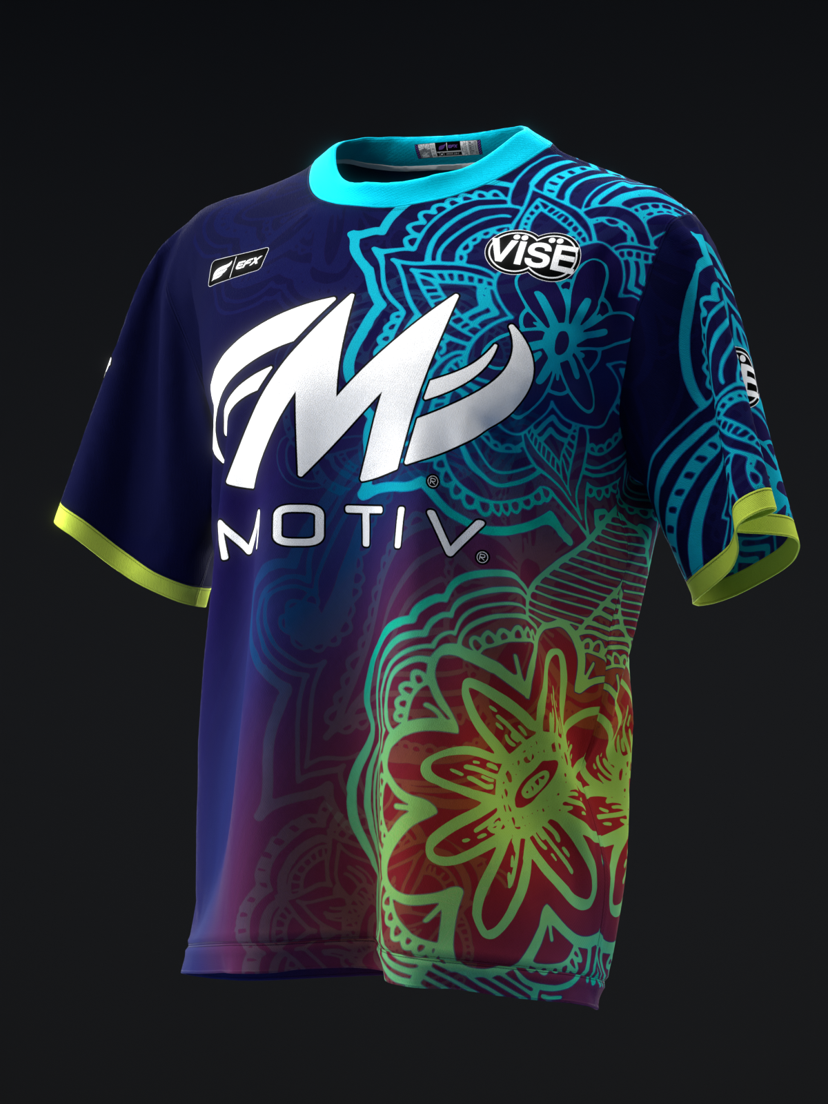 Fania Cobo 2024 - Gradient Garden - Bowling Jersey