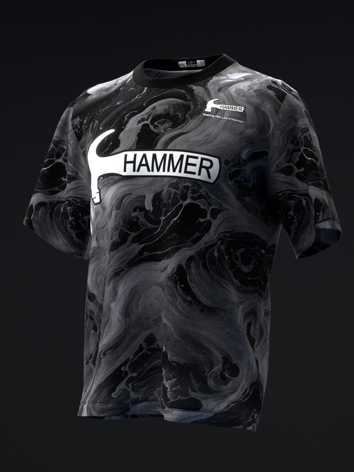 HAMMER - BLACK PEARL URETHANE - BOWLING JERSEY