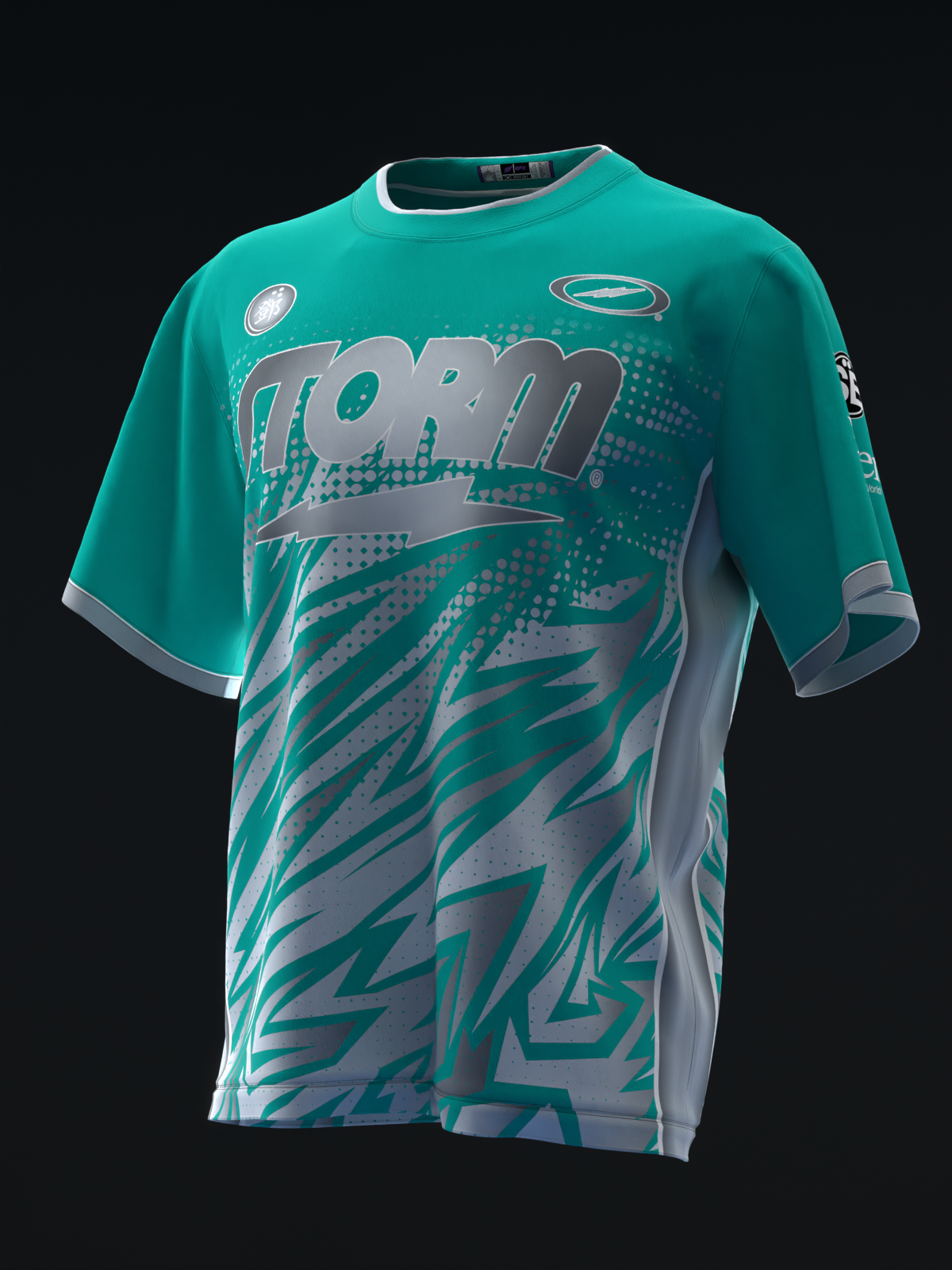 Darren Tang 2022 - Colorway Teal Silver - Bowling Jersey