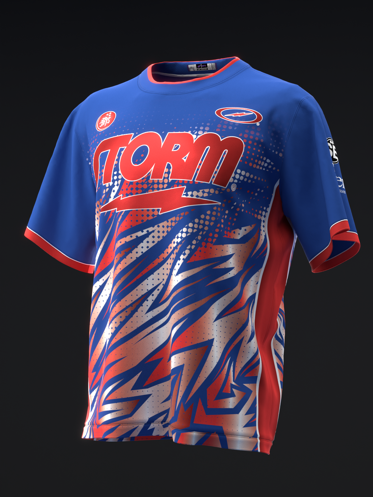 Darren Tang 2022 - Colorway Navy Red - Bowling Jersey