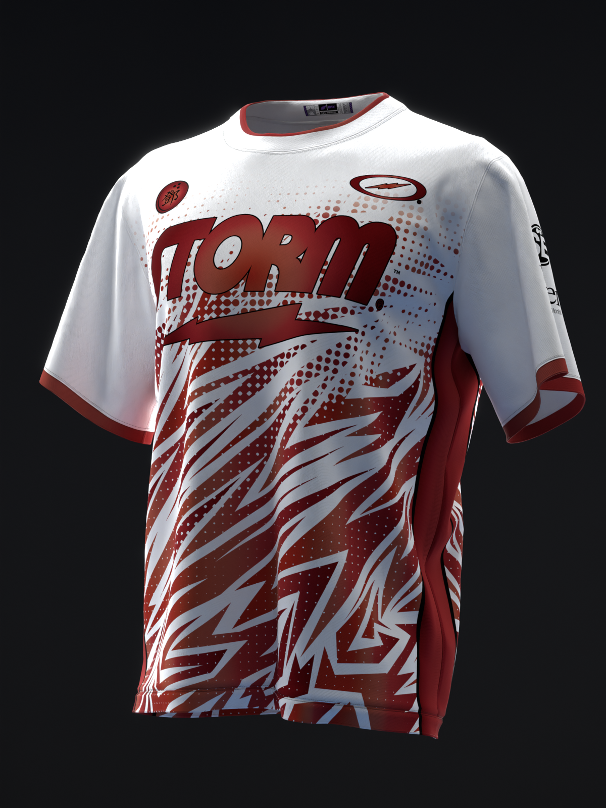 Darren Tang 2022 - Colorway Maroon White - Bowling Jersey