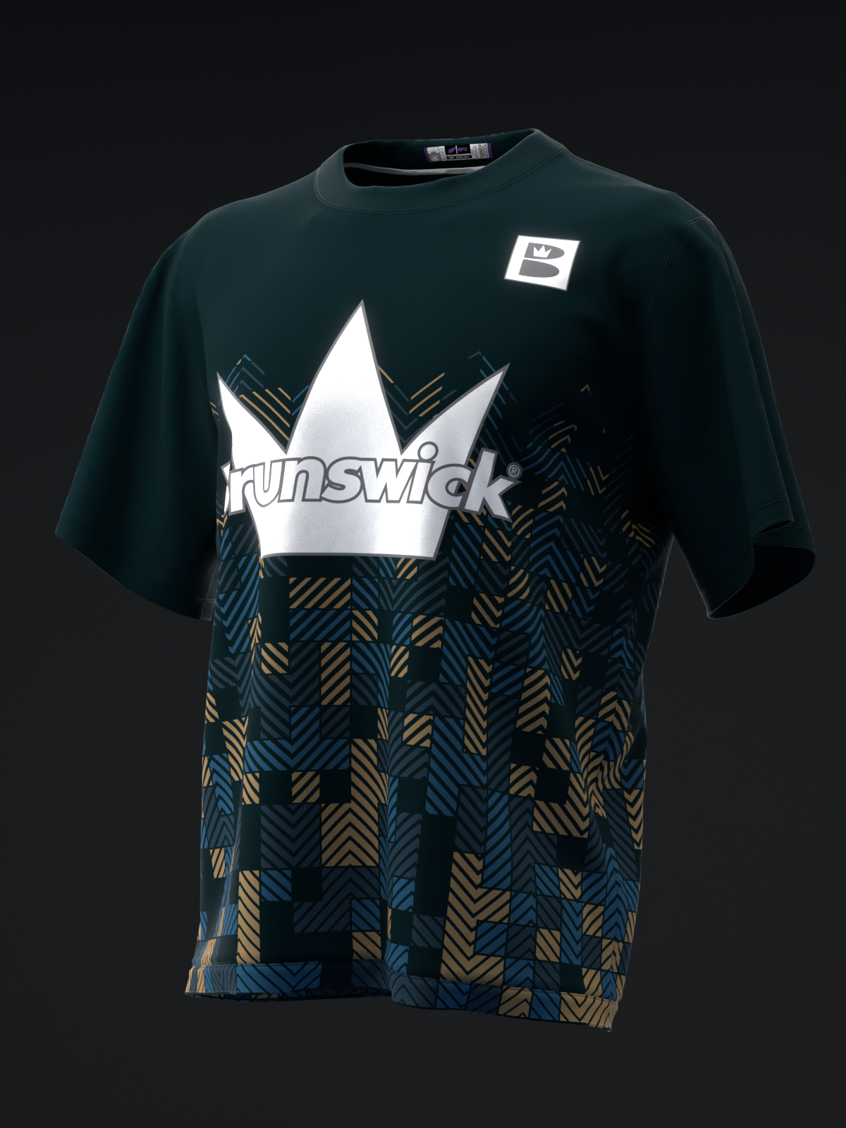 BRUNSWICK - VAPORIZE - BOWLING JERSEY